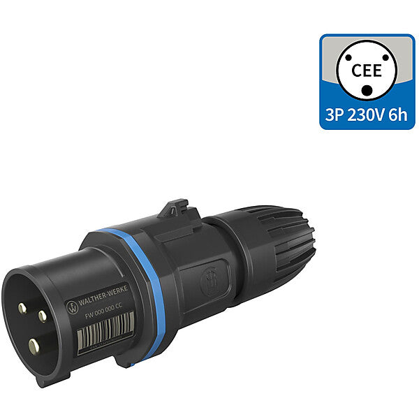 WALTHER-WERKE CEE NEO Stecker 16A 3P 6h IP54 FW211306SK